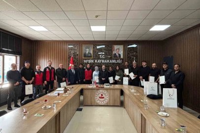 Afşin’de modern sulama eğitimi tamamlandı
