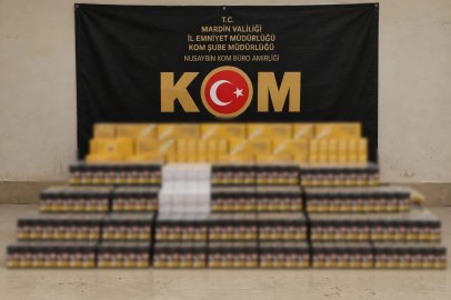 Mardin’de kaçak sigara operasyonu
