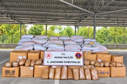3 tırda 8 ton kaçak tütün ele geçirildi
