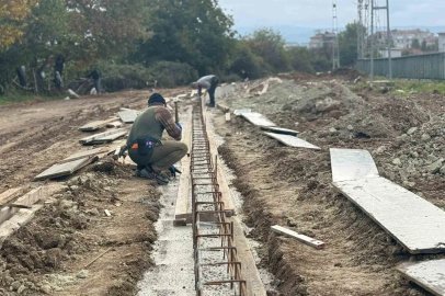 Taşköprü Belediyesi’nin bisiklet yolu projesinde çalışmalar sürüyor
