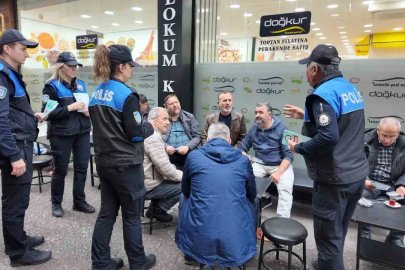 Esnaf ve vatandaşa güvenlik bilgilendirmesi
