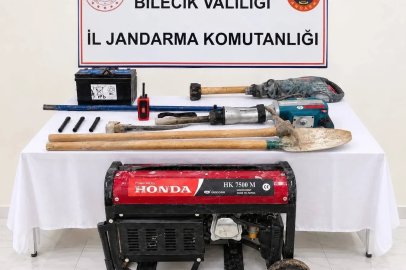 Bilecik’te define arayan 12 kişi suçüstü yakalandı
